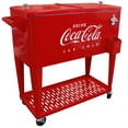 thumbnail image 1 of Leigh Country CP 98126 Glacière 80 Pintes Coca-Cola avec Plateau Râpé, Rouge, 1 of 1