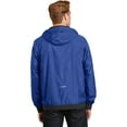 thumbnail image 2 of Sport-Tek JST53 Embossed Hooded Wind Jacket, 2 of 2