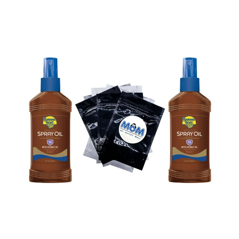 Deep Tanning Oil Sunscreen Pump Spray SPF 15 - 2 pack - 8oz per