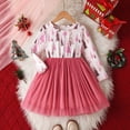 thumbnail image 2 of LUOGENLI Dresses for Girls 7-8 Western Child Xmas Girls Dresses Party Dance Kids Christmas Dress Girls Dresses Size 14-16 Fall Size 7-8 Years, 2 of 7