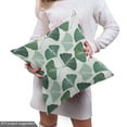 thumbnail image 4 of Ambesonne Gingko Fabric by the Yard Upholstery, Biloba Tree Leaves Foliage, 2 Yards, White and Green, 4 of 4