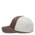 thumbnail image 5 of Outdoor Cap GWT-101 Contrast Sandwich and Eyelets-Brown/Putty, 5 of 8