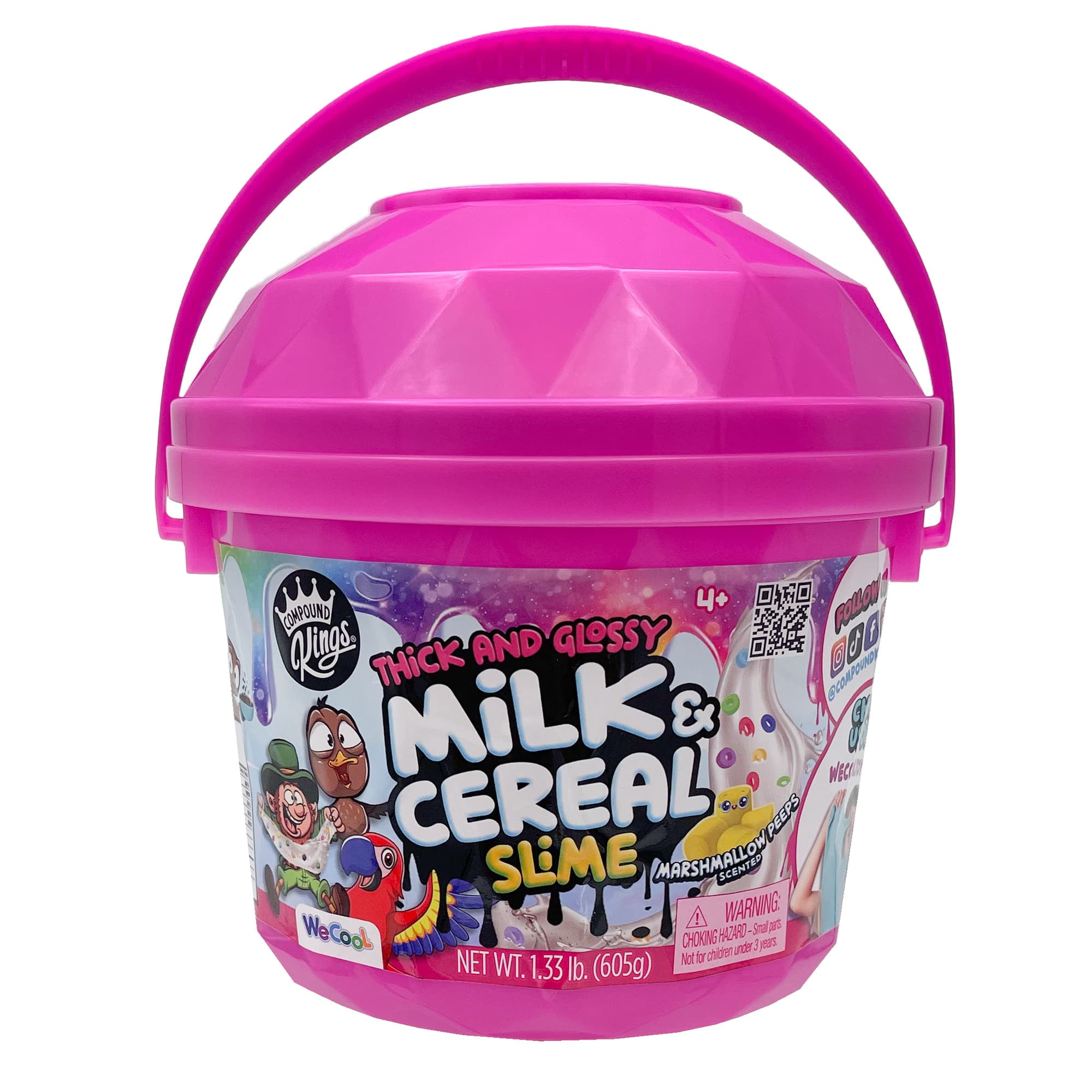 Compound Kings® Thick & Glossy Milk & Cereal Slime Bucket