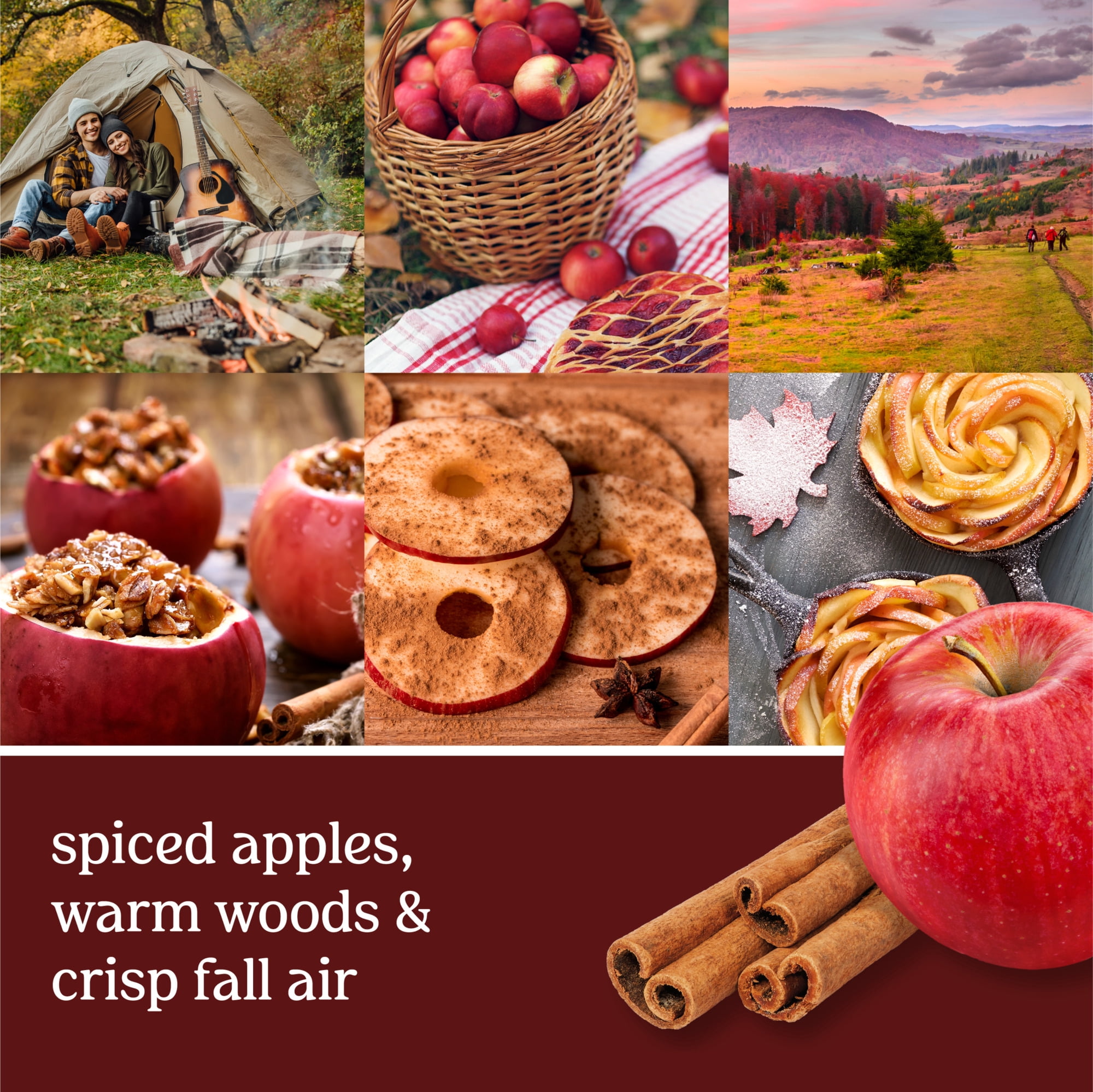 Yankee Candle Crisp Campfire Apples - Large 2-Wick Tumbler Candle