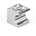 thumbnail image 2 of Alno C854-1 Luxury 1" Square Whistle Style Block Solid Brass Cabinet Knob - Brass, 2 of 4