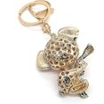 thumbnail image 4 of Cute Lovely Koala Bear Keychain Animal Diamond Crystal Rhinestone Gold Crystal, 4 of 5