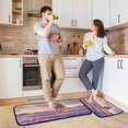 thumbnail image 6 of SKYSONIC Lavender Field Kitchen Rugs Set of 2, Spring Scenery Floor Runner Area Rug Washable Carpet Mat Perfect for Living Room Bedroom Entryway, 6 of 7