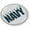 Flexible, variant on [Officially Licensed Product] - America's Navy 3D Domed CAR Emblem Badge Sticker Round