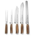 thumbnail image 2 of Zebra Wood, 6-Piece BBQ Knife Set, 2 of 8