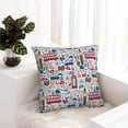 thumbnail image 6 of Fuzoiu London Symbols1 Print Square Pillow Cover,Hidden Zipper Design,Luxury Square Pillow Case, Throw Pillow,Couch Cushion-16"x16", 6 of 7