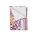 thumbnail image 2 of Cartoon Soft Flannel Fleece Blanket, Illustration of Angels Stars and Cats Clouds with Mini Hearts Otaku Kawaii Japanese, Cozy Plush for Indoor and Outdoor Use, 70" x 90", Multicolor, by Ambesonne, 2 of 6