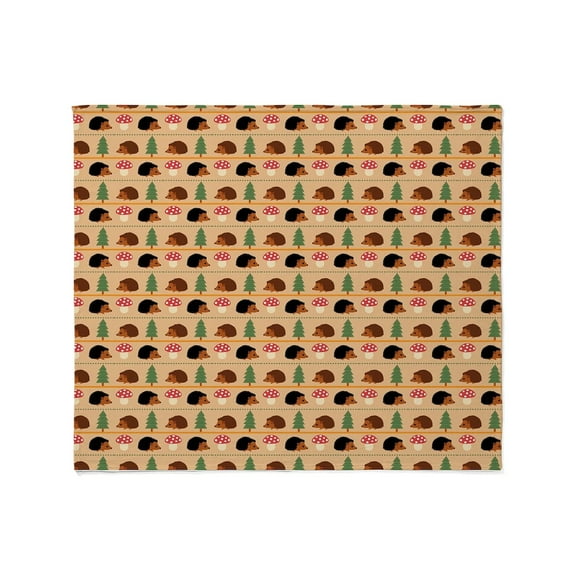 CafePress - Happy Hedgehog Throw Blanket - Soft Fleece Throw Blanket, 50"x60" for All Ages