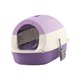 thumbnail image 2 of Arenero para gatos con tapa y cubierta Arenero para gatos cerrado con puerta frontal Fácil de usar Violeta, 2 of 9