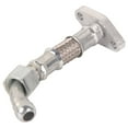 thumbnail image 5 of Car Turbocharger Oil Line Return Line with Clamps 038145736C,038 145 736 C,SKRP0013,TRP0013, 5 of 7