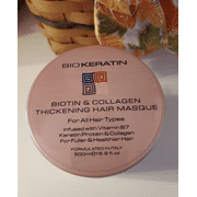 Bio Keratin Biotin & Collagen Hair Masque, 16.9 fl.oz. (500 ml)