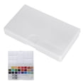 thumbnail image 4 of Juego de pintura de acuarela para el hogar, exteriores, pigmento de acuarela nacarado de color brillante con caja (pintura convencional de 36 colores, pintura nacarada de 12 colores), 4 of 5