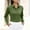 Army Green, variant on Womens Button Down Shirt Dressy Casual Collared Long Sleeve Blouses Comfy Going Out Pullover Spring Fashion Business Office Work Tops