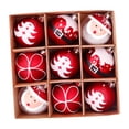 thumbnail image 3 of 9 adornos navideños en forma de bola, adornos en miniatura, colgantes para manualidades, colgantes para pared de boda., 3 of 8