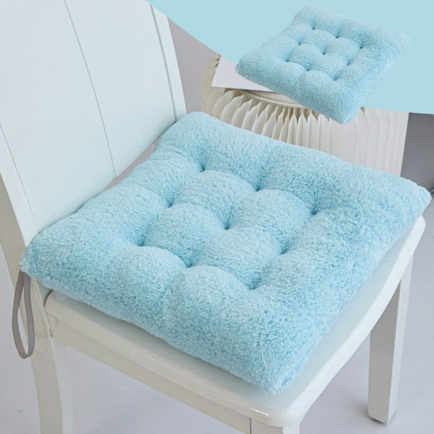 Fundas de almohada para cojines de asiento para uso doméstico, cojines de suelo de pana con mechones para tatami de salón, cojín de felpa de 40 cm.