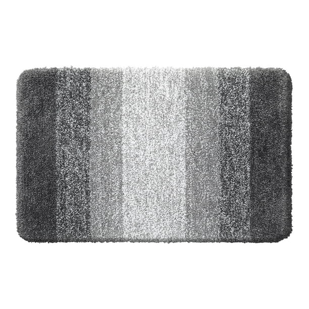 Alfombrilla antideslizante para interiores 20" x 30" Alfombrilla de entrada lavable a máquina Suave, absorbente y resistente Alfombrilla de entrada para interiores Extra duradera Antideslizante Gris JAMW Sencillez