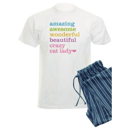 

CafePress - Crazy Cat Lady - Men s Light Pajamas