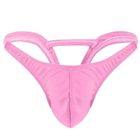 HSHMT Underwear for Women  Men s Sretch G-string T-back Micro Thong Briefs Underwear