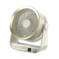 thumbnail image 1 of Cateissary Ventilador recargable Mini ventilador portátil con control inteligente para acampar Ventilador inalámbrico recargable Electrodomésticos Blanquecinos, 1 of 6