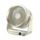 thumbnail image 1 of Cateissary Ventilador recargable Mini ventilador portátil con control inteligente para acampar Ventilador inalámbrico recargable Electrodomésticos Blanquecinos, 1 of 6