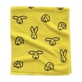thumbnail image 2 of Large Jacquard Bath Towel with Bunny Design, Oversized Cotton Face and Body Towel, Soft Absorbent Yarn Dyed for Bathing and Washing, 1-Pack, 2 of 6