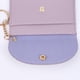 thumbnail image 1 of Cartera de mujer Ehuebsd con múltiples ranuras y Llavero de Cuero púrpura, 1 of 9