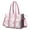 Pioneer Flower Floral-1, variant on Teacher Tote Bag,Pioneer Flower Floral Print Pattern Teacher Utility Tote Bag,Large Work Tote Bags for Women with Multiple Pockets,Top Zipper Closure,13.8x10.6x6.7 Inch