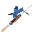 thumbnail image 2 of Fixed Angle Sharpener, 15° To 40° Rugged Fixed Angle Knife Sharpener Wooden Handle With Whetstone For Restaurant, 2 of 8