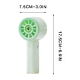 thumbnail image 3 of Ventilador Mini Portátil con Rociador de Niebla, Recargable por USB, Batería de Larga Duración, Portátil para Uso Exterior, 5 Velocidades, Incluye Cable de Carga y Depósito de Agua, 3 of 7
