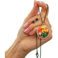 thumbnail image 4 of Disney Hocus Pocus Women's Sanderson Sisters Necklace and Stud Earrings Set, 4 of 5