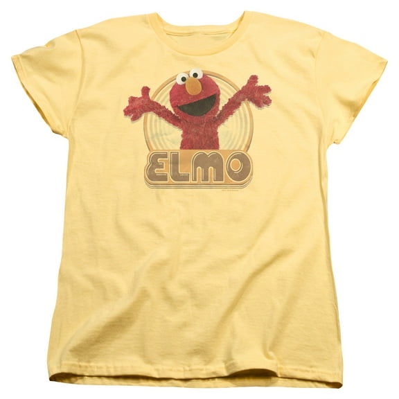 Sesame Street - Elmo Iron On - Women's Short Sleeve Shirt - XX-Large