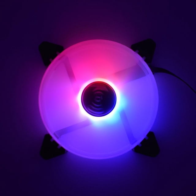 ventiladores de CPU Refrigeración CPU Cooler Fan 6 Pin 12V Chasis Radiador Disipador de calor para la caja de la computadora JShteea Nuevo