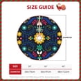thumbnail image 2 of Sikiie Colorful Mexican Flower Christmas Tree Skirt, Christmas Tree Decorations, Christmas Decor, Tree Mat Decoration(30-48IN)-30", 2 of 6