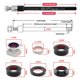 thumbnail image 3 of Universals Bike Hub Quickly Release Skewer Light weight Aluminum Alloys Secure Locking Mechanism Multicolor, 3 of 4