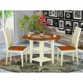 thumbnail image 4 of East West Furniture Dining Room Set Buttermilk & Cherry, SUIP3-BMK-W, 4 of 4