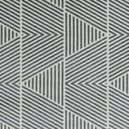 thumbnail image 2 of Loomaknoti Tecopa Symenia 2' x 7' Grey Geometric Outdoor Runner Rug, 2 of 10