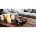 thumbnail image 3 of Dublin Brown Decorative Bowl with Orbs Set - Centerpiece Table Decorations, 3 of 8