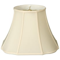 Royal Designs Flare Bottom Outside Corner Scallop Lamp Shade, Eggshell, 5" x 10" x 8"