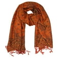 thumbnail image 1 of Peach Couture Châle Pashmina Réversible Élégant Paisley, 1 of 1