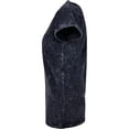 thumbnail image 3 of Build Your Brand Womens Acid Wash Extended Shoulder T-Shirt, 3 of 4