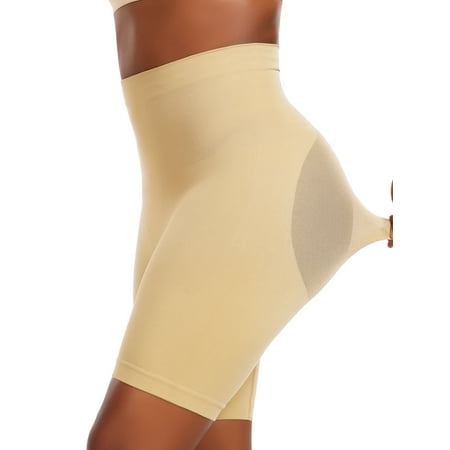 Women High Waist Tummy Control Body Shaper Butt Lifter Shapewear Shorts Waist Slimming Shaping Panty