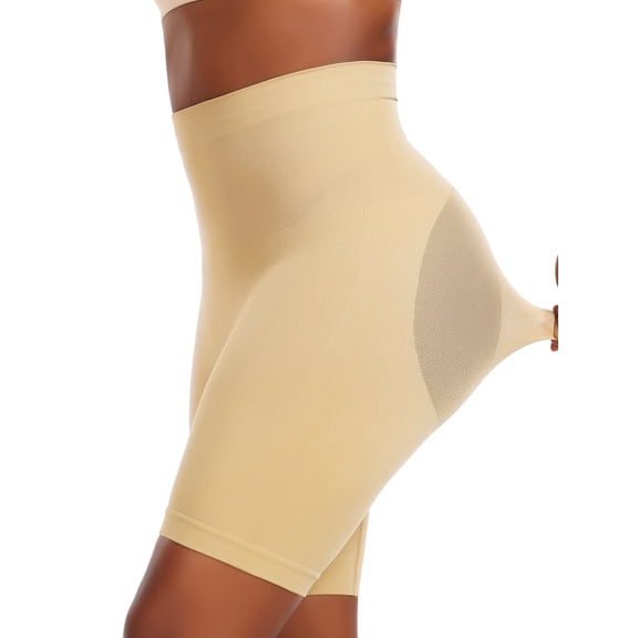 Women High Waist Tummy Control Body Shaper Butt Lifter Shapewear Shorts Waist Slimming Shaping Panty