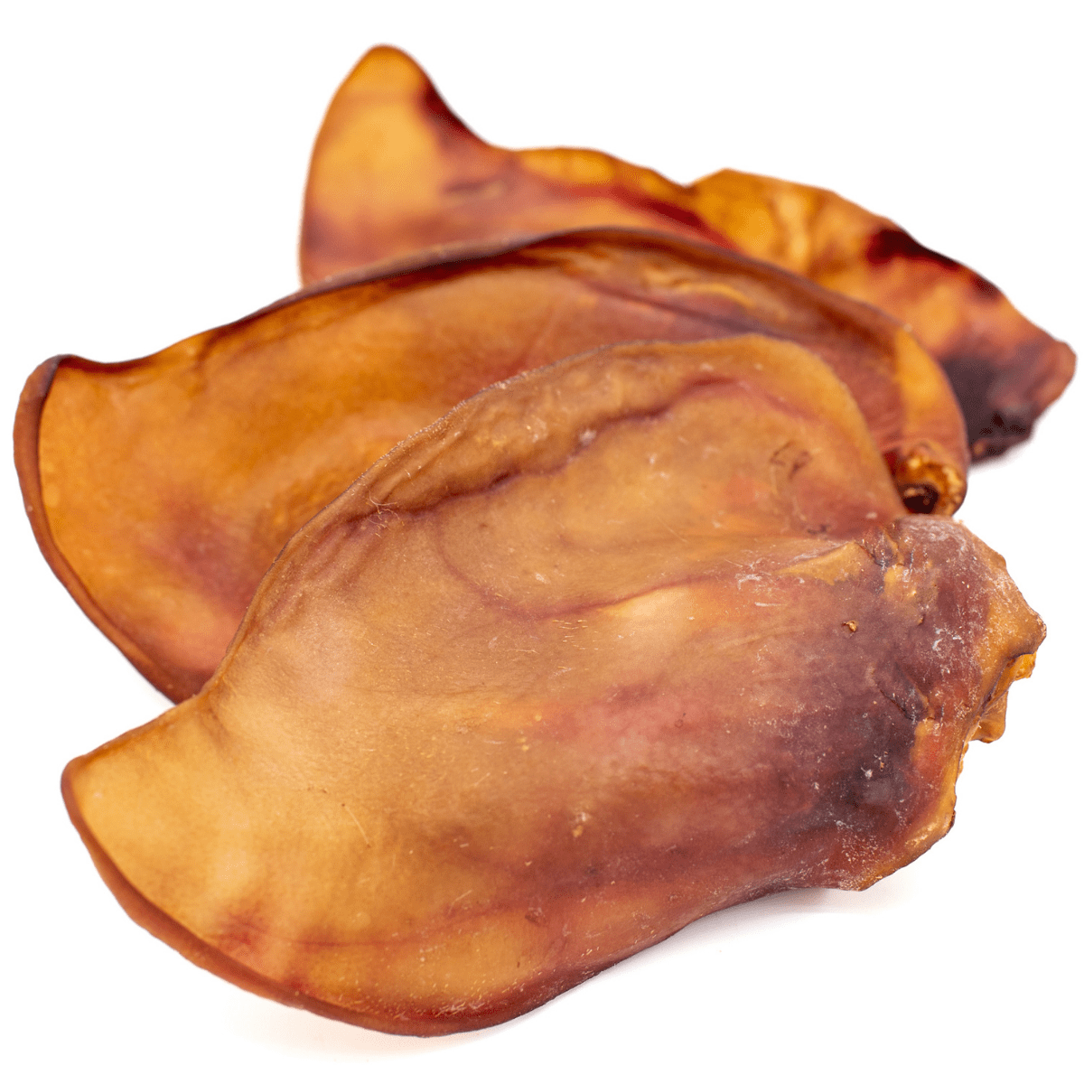 Bully Bunches Large Whole Pig Ears for Dogs- 20 Pack