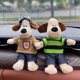 thumbnail image 4 of Muñeco de peluche de 24 cm con diseño de piloto Gromit, para decoración de interiores de coche, relleno de algodón PP, colgante para decoración de coche, regalo, 4 of 5