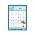 thumbnail image 2 of 100% Recycled Seasonal Academic Wall Calendar 12 x 16.5, 2021-2022, 2 of 7