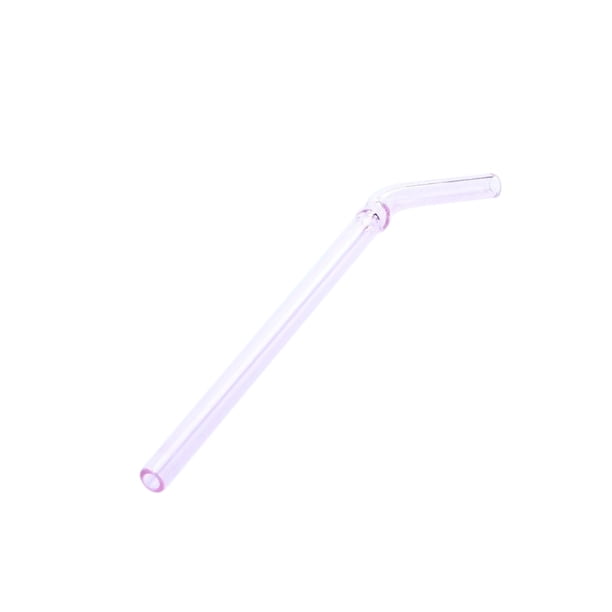 s para beber de doblado de 185 mm x 8 mm Pipeta de reutilizable s para bebidas Fiesta Boda Cumpleaños Vajilla 18.5CM Rosado Baoblaze Paja reutilizable